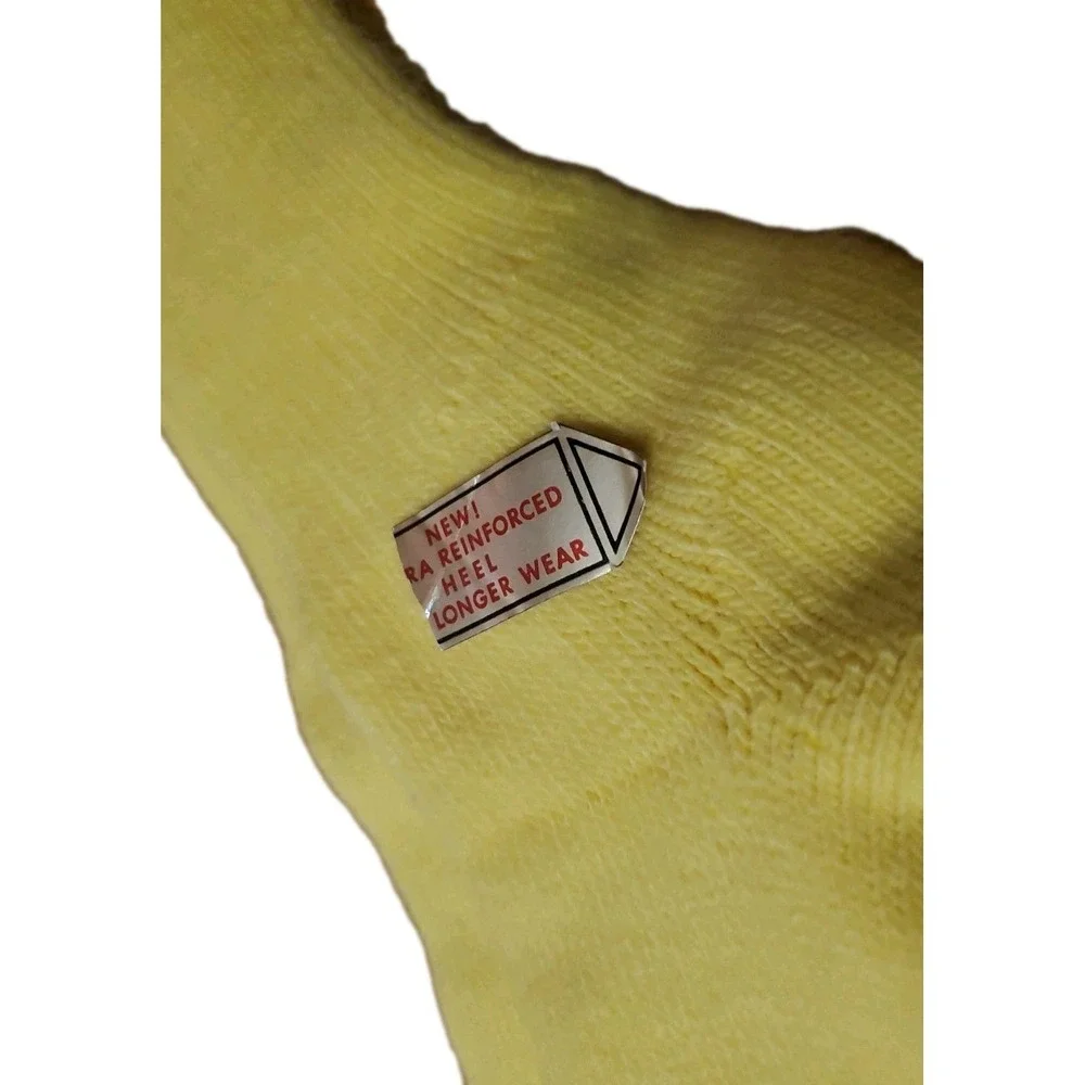 VTG Mid‎ Calf Socks Jet Star By Jefferies Hosiery Orlon Nylon Extra Soft 10-13
